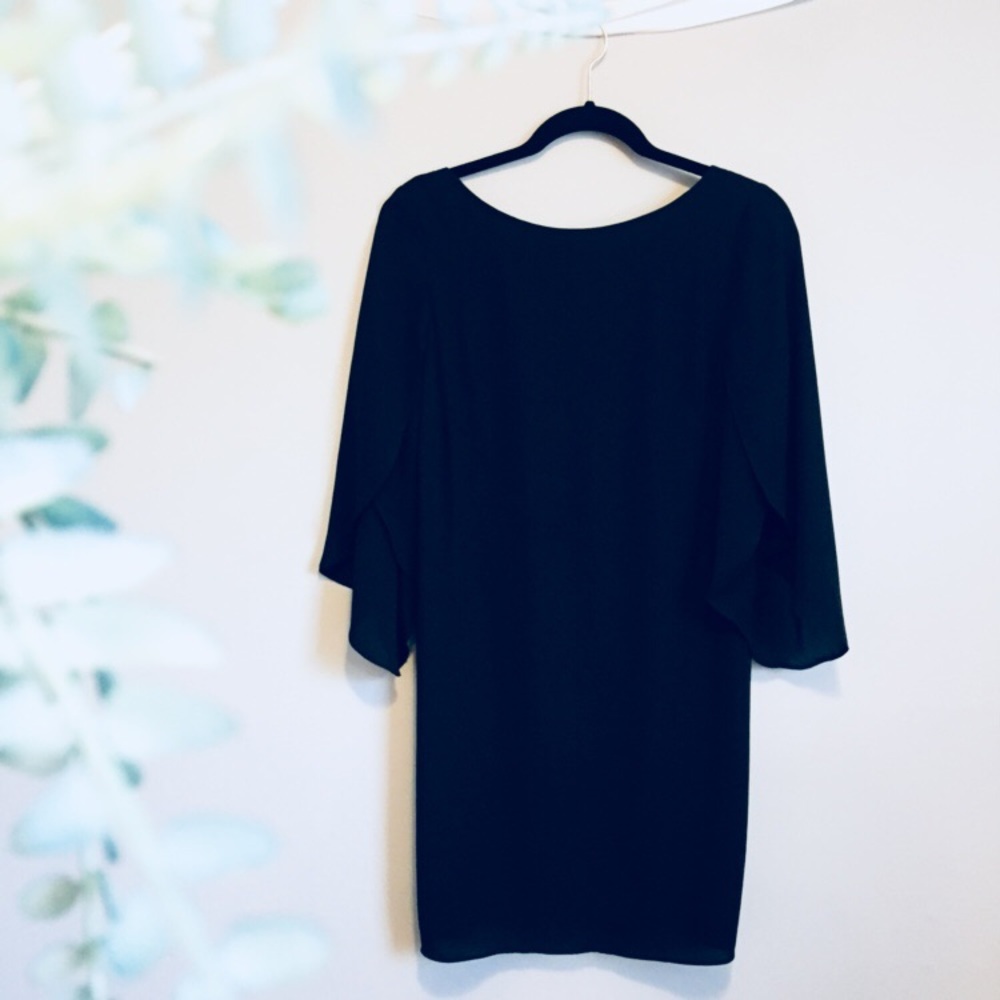 💝Little Black Dress with Flowy Sleeves